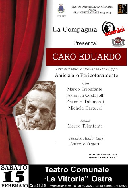 Spettacolo Teatrale "CARO EDUARDO" 